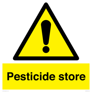 Pesticide store